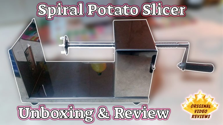 Manual Metal Spiral Potato Slicer (Review)