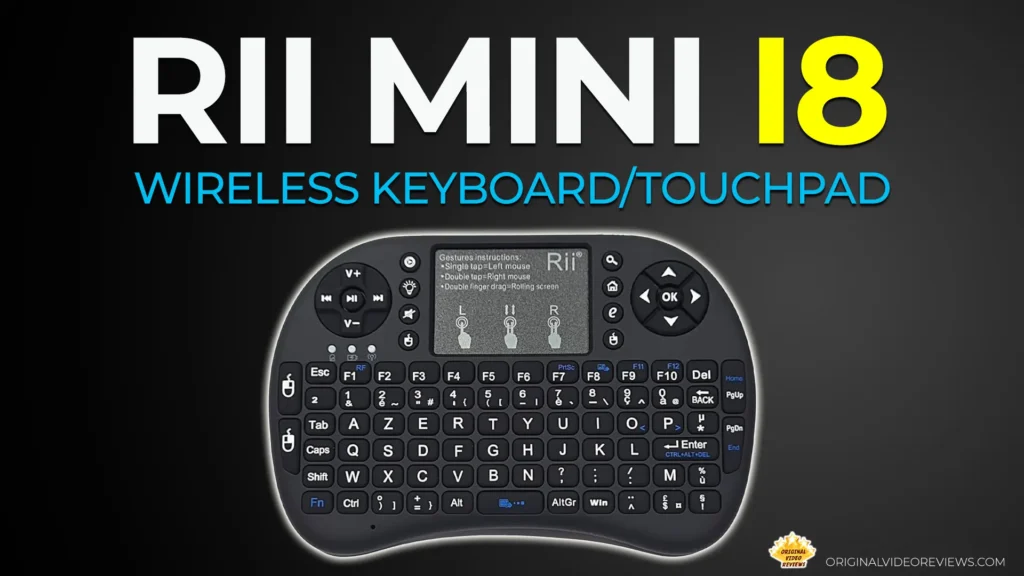 Rii Mini i8 2.4G wireless keyboard and touchpad combo - hands-on review