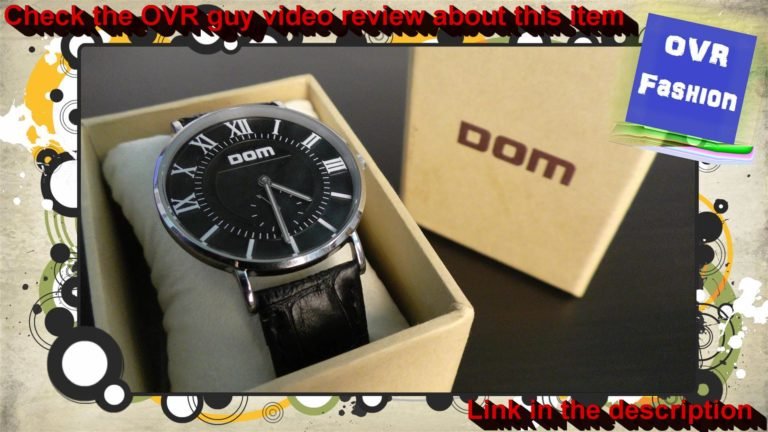 Luxury Quartz Wristwatch for Men (Model: DOM 3211) | Review
