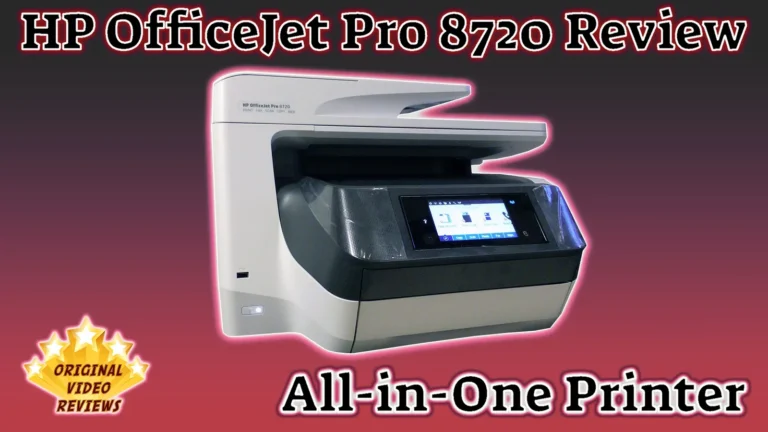 HP OfficeJet Pro 8720 All-in-One Printer | Review