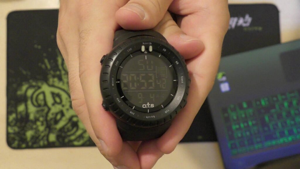 OTS 7005G Men Digital Wristwatch