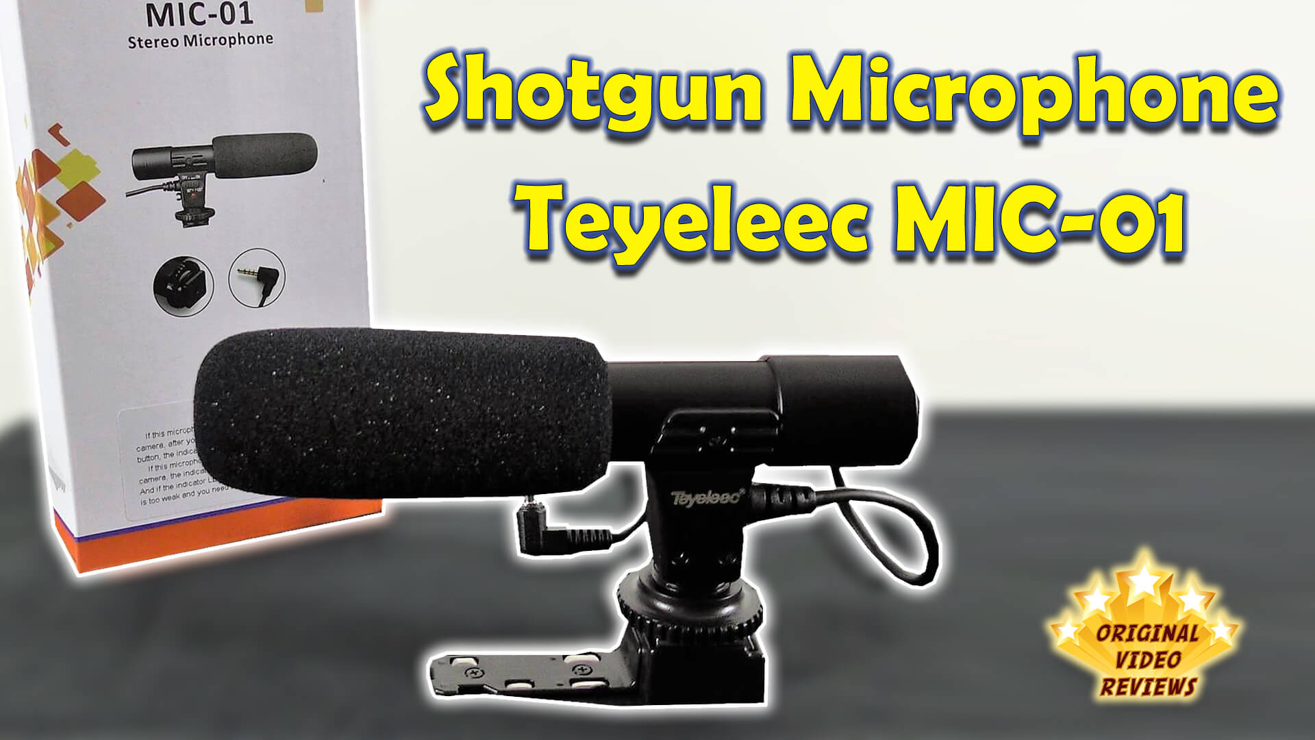 Teyeleec MIC-01 Shotgun Microphone Review (Thumbnail)
