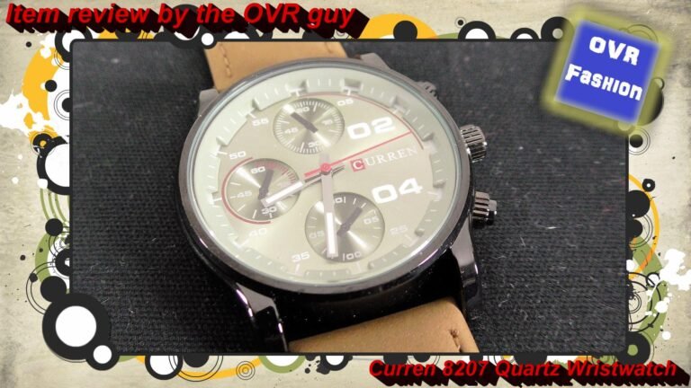 Quartz Wristwatch (Model: Curren 8207) | Review