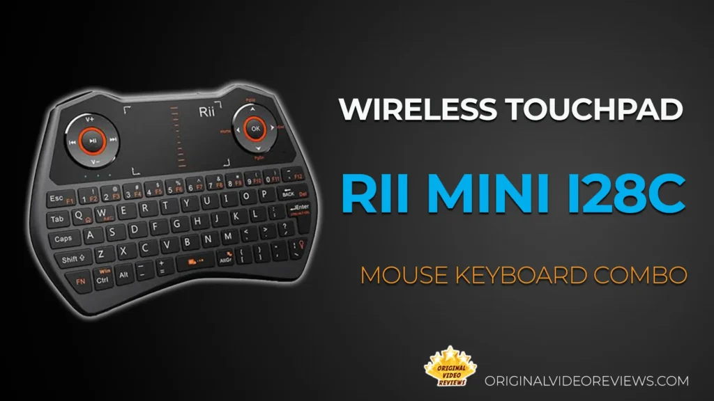 Rii Mini i28C wireless touchpad mouse keyboard combo - hands-on review