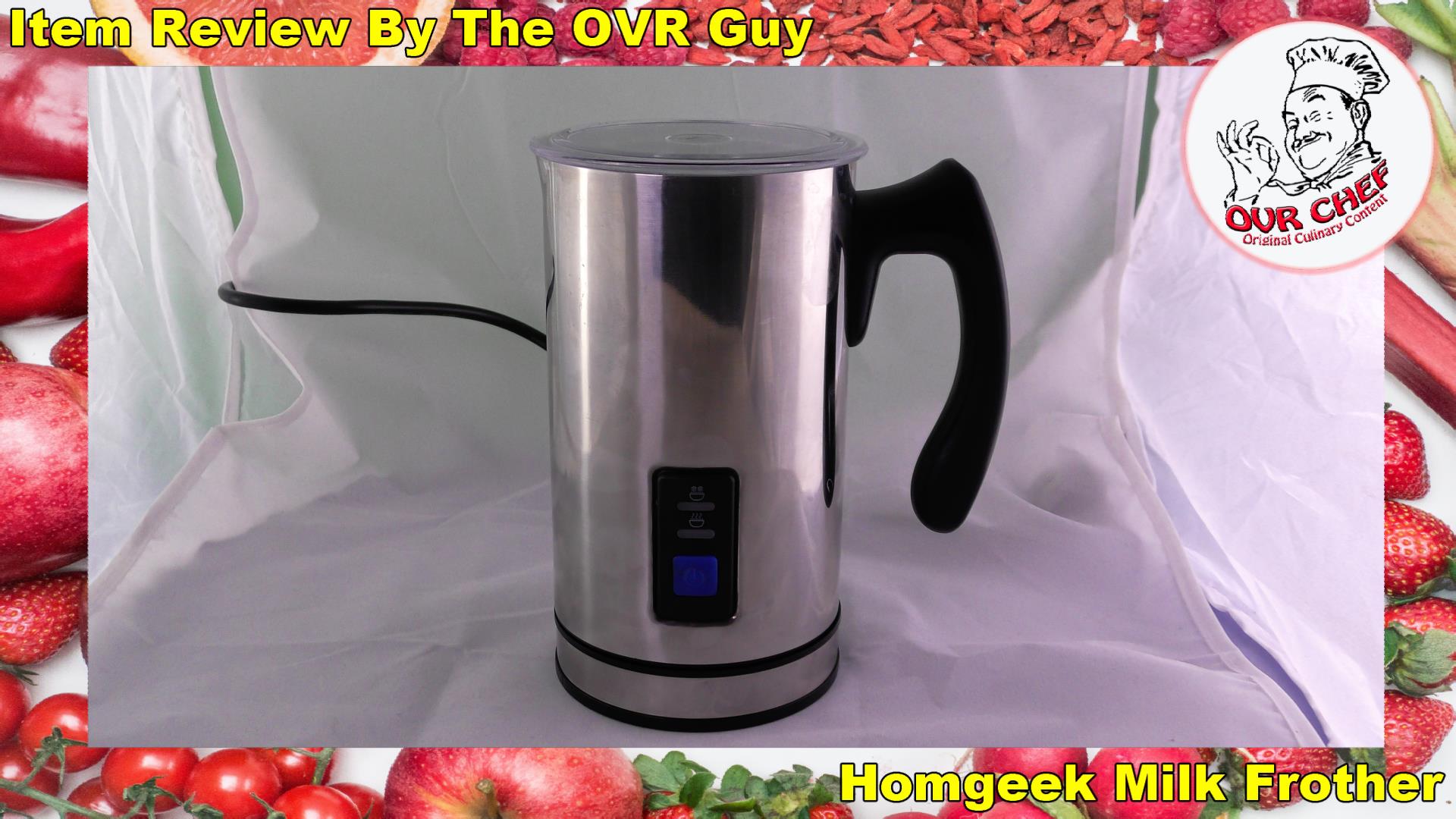 Homgeek Milk Frother Review (Thumbnail)