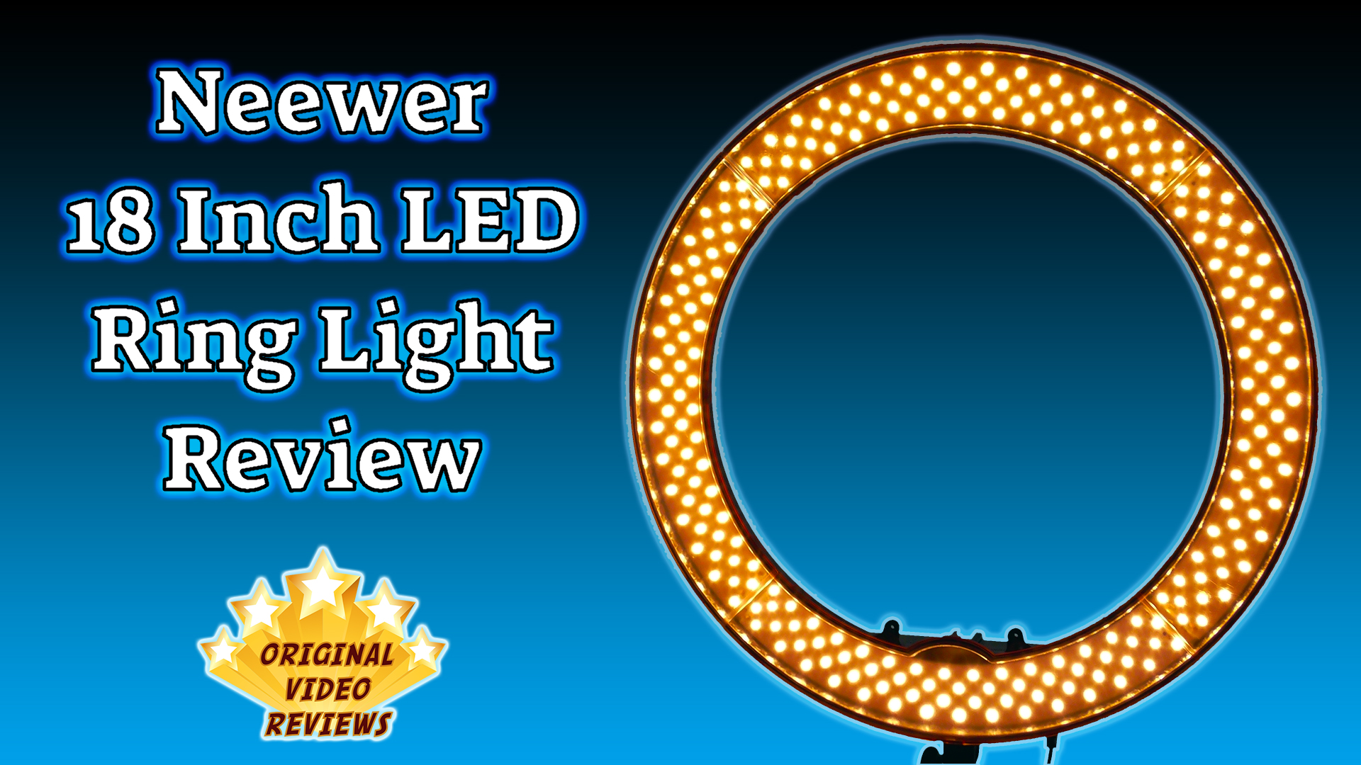 Neewer 18 Inch LED Ring Light Review (Thumbnail)