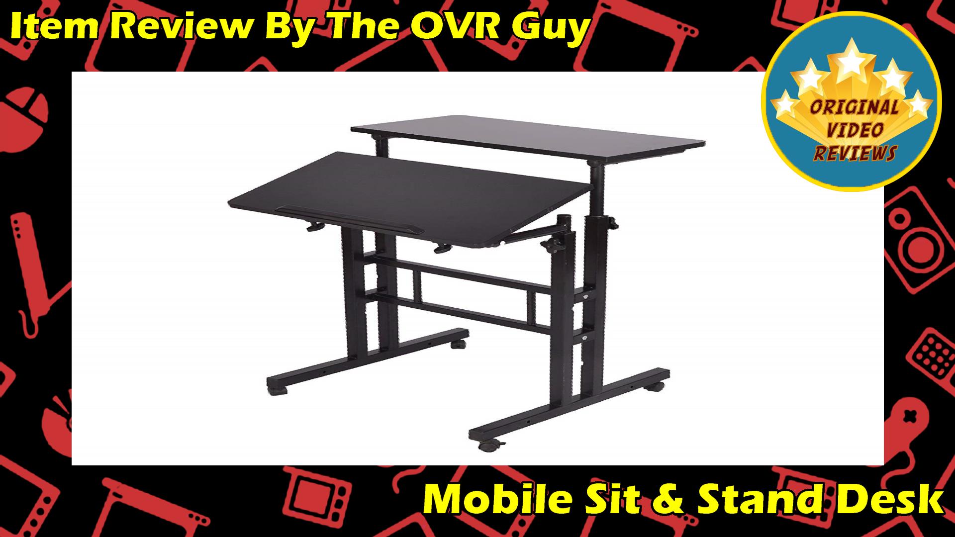 Mobile Sit & Stand Desk (Unboxing & Installation) review