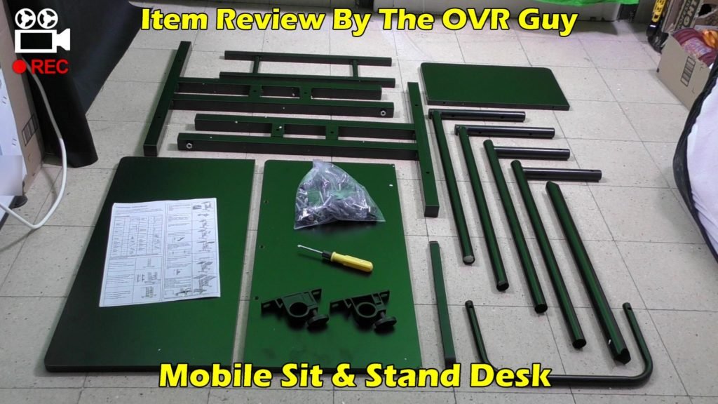 Mobile Sit & Stand Desk