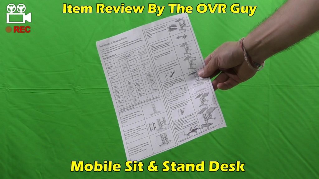 Mobile Sit & Stand Desk