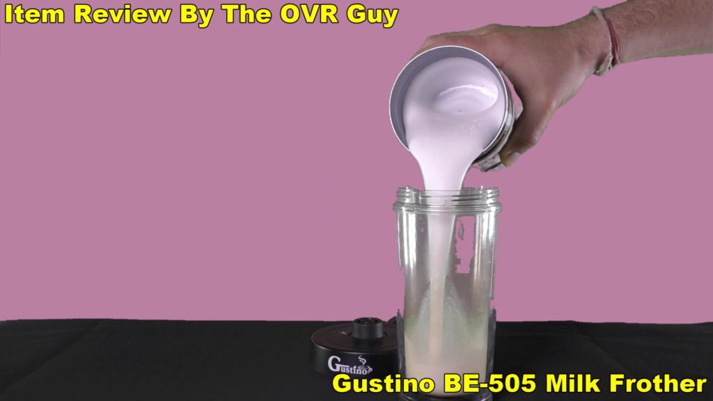 Gustino BE-505 Milk Frother Review 006