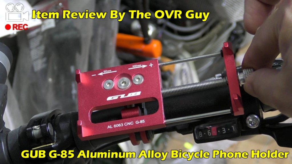 GUB G-85 aluminum alloy bicycle phone holder 010
