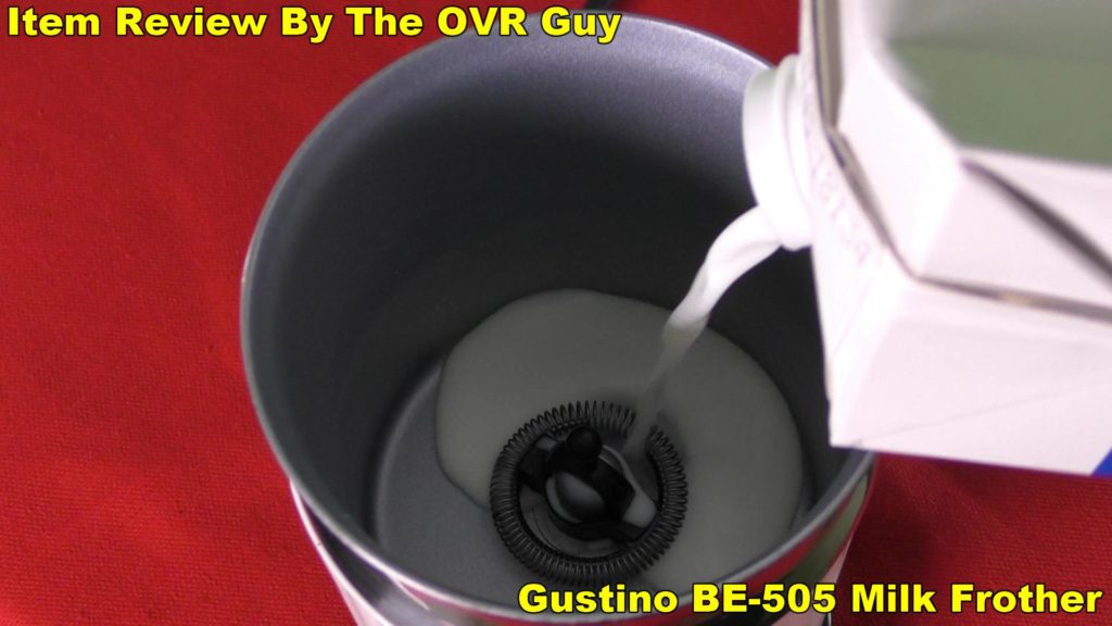 Gustino BE-505 Milk Frother Review 020