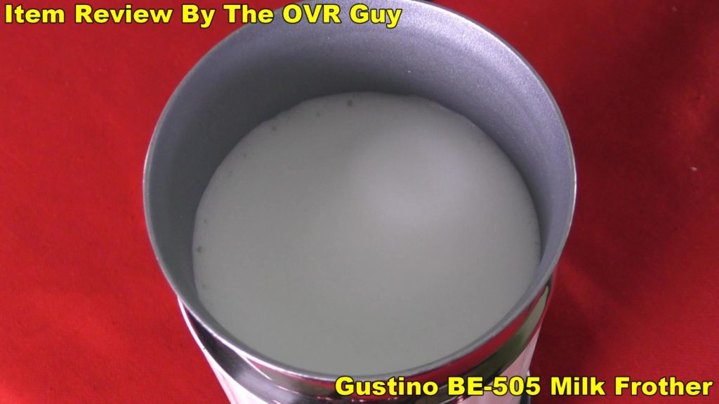 Gustino BE-505 Milk Frother Review 024