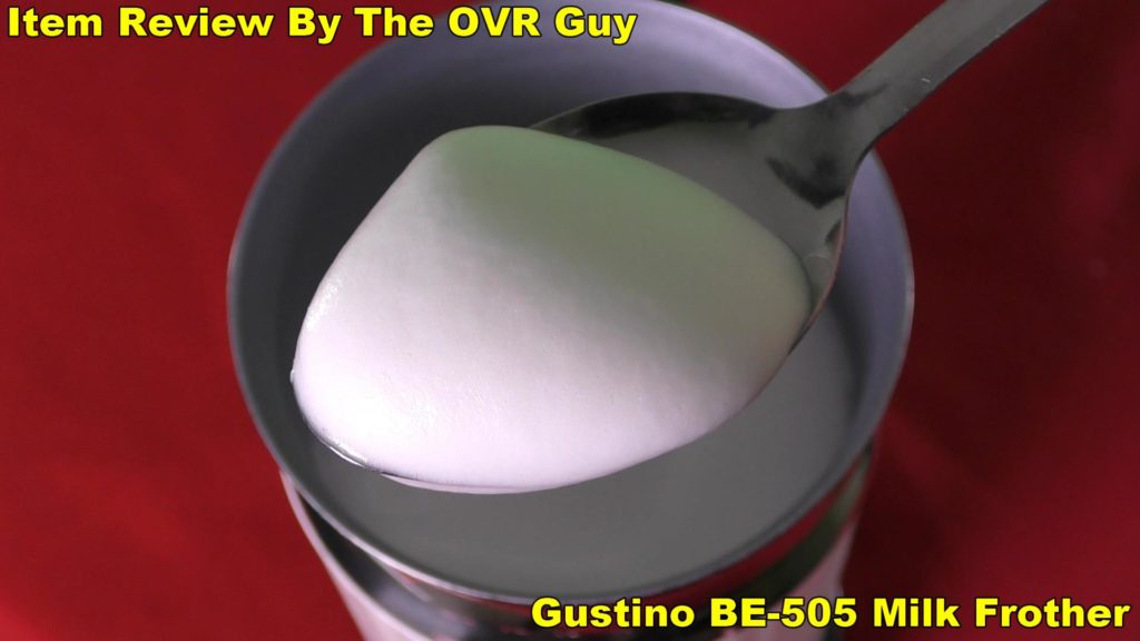 Gustino BE-505 Milk Frother Review 025