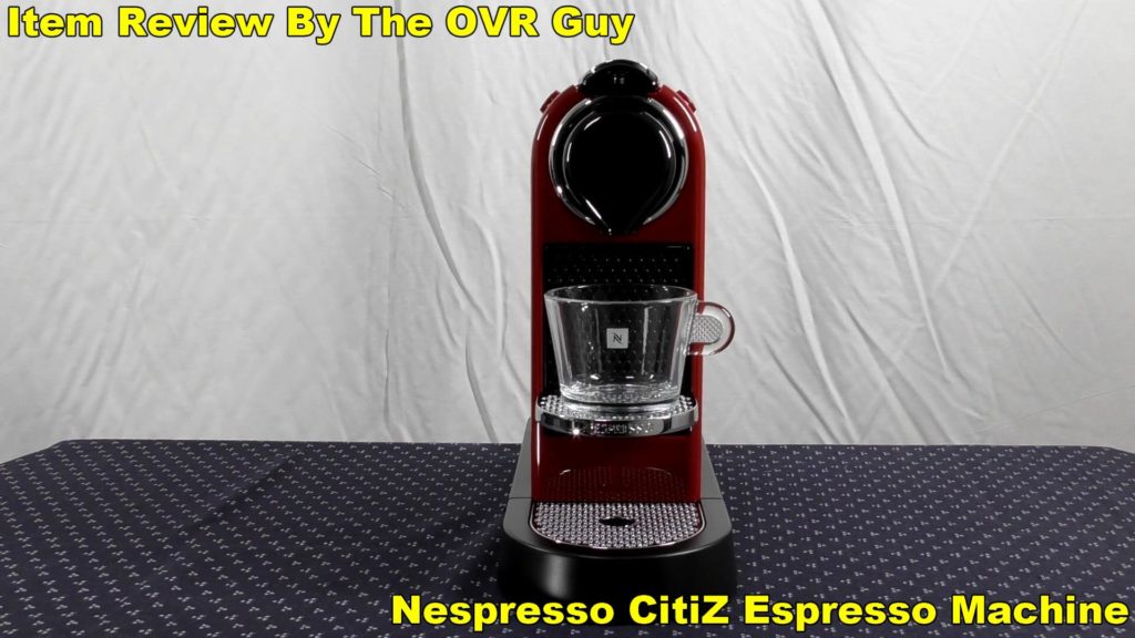 Nespresso CitiZ Espresso Machine Review 012