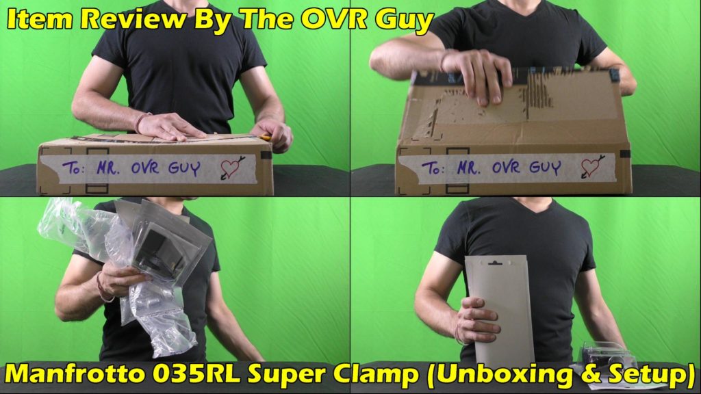 Manfrotto 035RL Super Clamp (Unboxing & Setup) 002