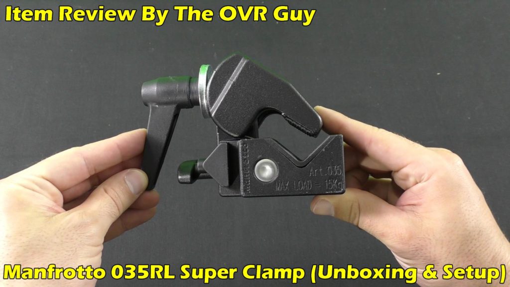 Manfrotto 035RL Super Clamp (Unboxing & Setup) 005