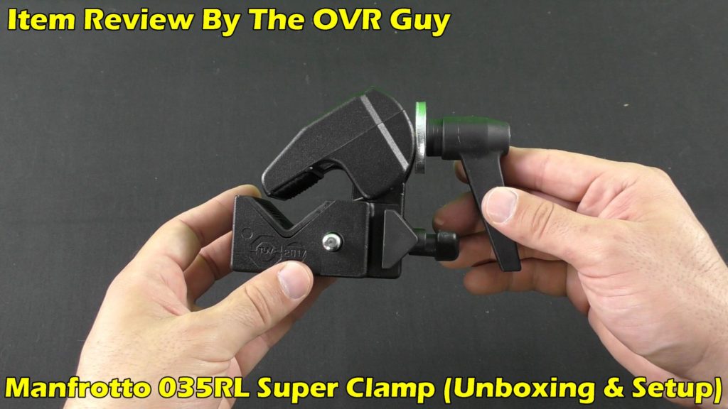 Manfrotto 035RL Super Clamp (Unboxing & Setup) 006