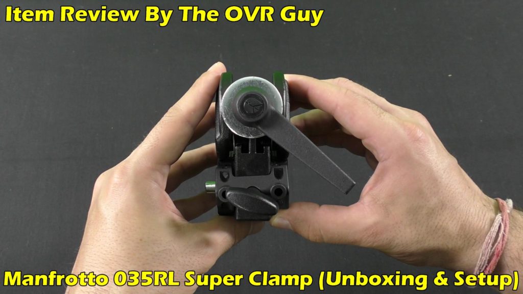 Manfrotto 035RL Super Clamp (Unboxing & Setup) 008