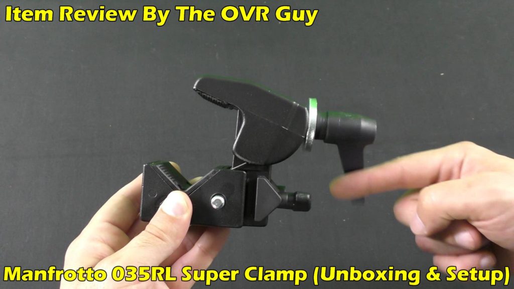 Manfrotto 035RL Super Clamp (Unboxing & Setup) 009