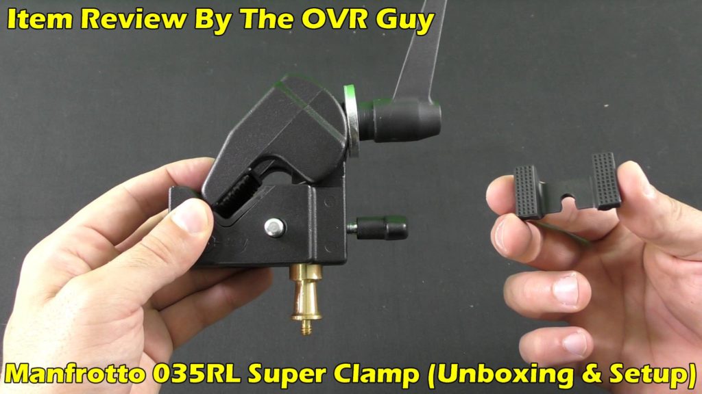 Manfrotto 035RL Super Clamp (Unboxing & Setup) 010