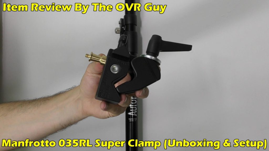 Manfrotto 035RL Super Clamp (Unboxing & Setup) 011