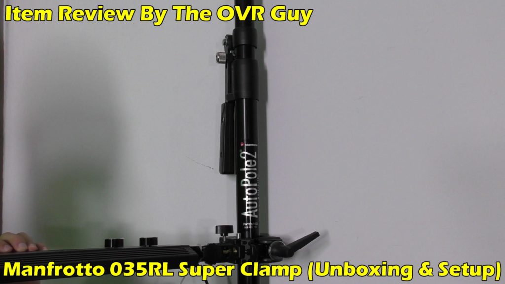 Manfrotto 035RL Super Clamp (Unboxing & Setup) 013