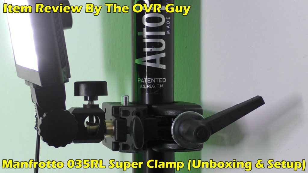 Manfrotto 035RL Super Clamp (Unboxing & Setup) 015