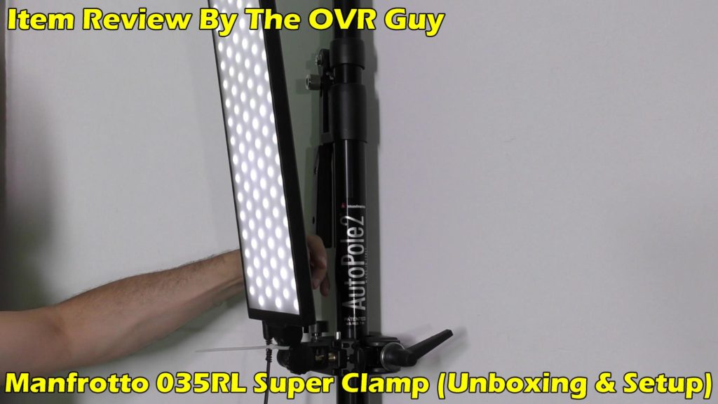 Manfrotto 035RL Super Clamp (Unboxing & Setup) 017
