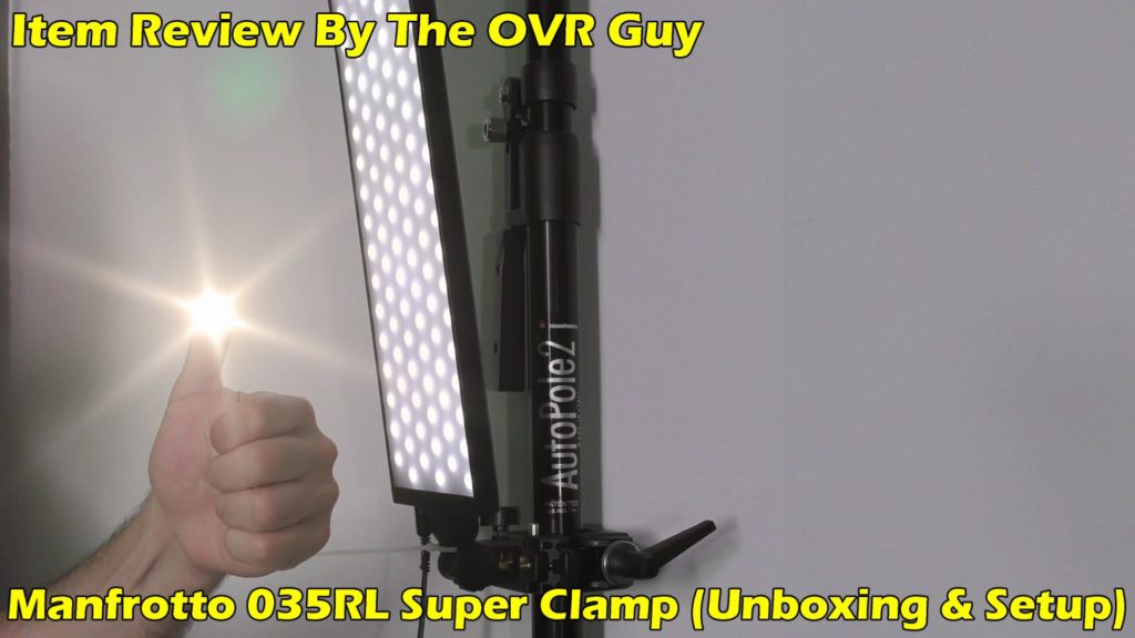 Manfrotto 035RL Super Clamp (Unboxing & Setup) 018
