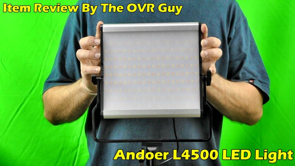 Andoer L4500 LED Light Review 004