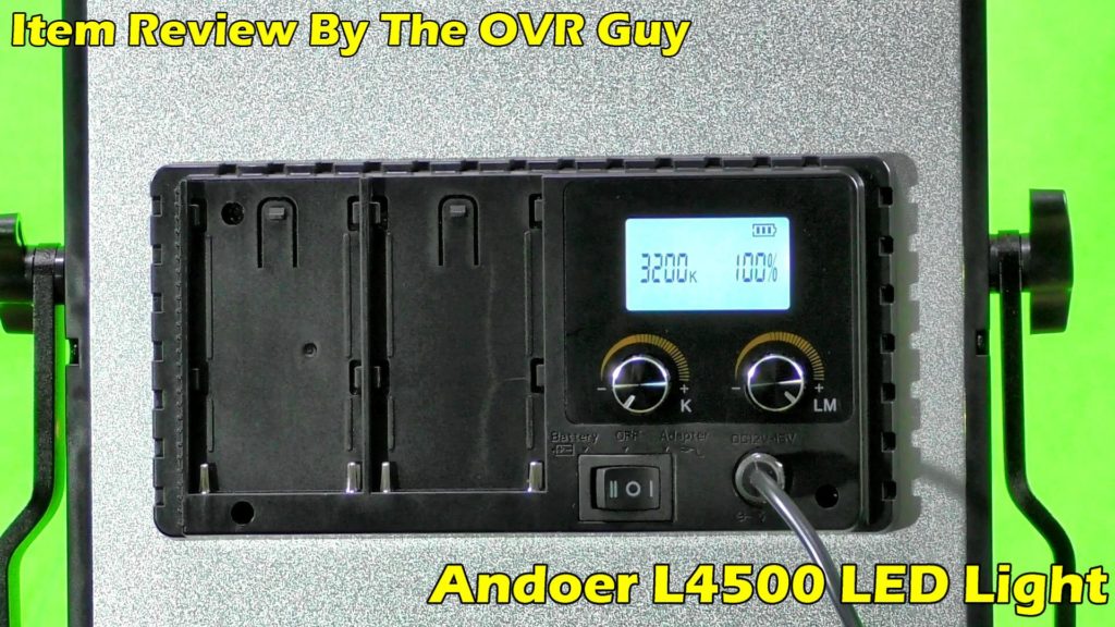 Andoer L4500 LED Light Review 005
