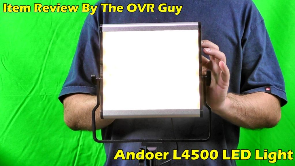 Andoer L4500 LED Light Review 006