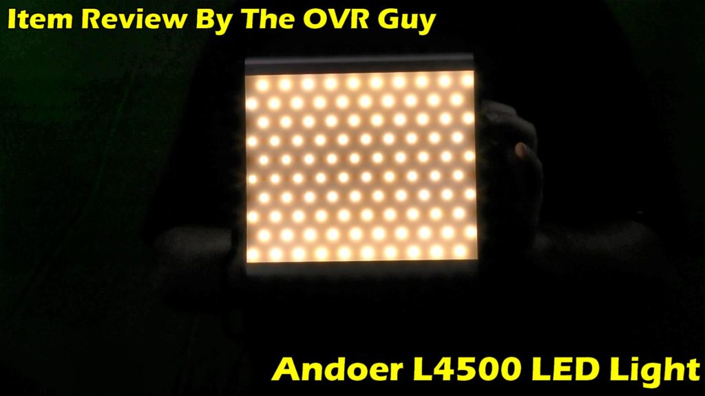 Andoer L4500 LED Light Review 007