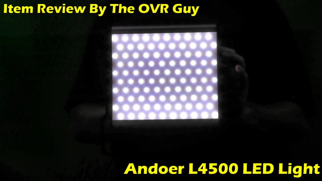 Andoer L4500 LED Light Review 008