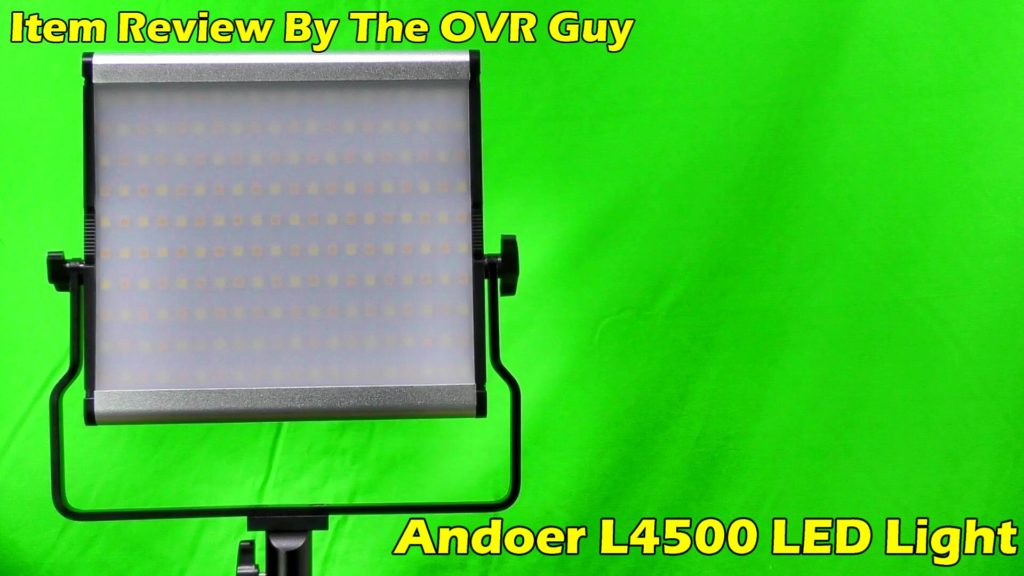 Andoer L4500 LED Light Review 011