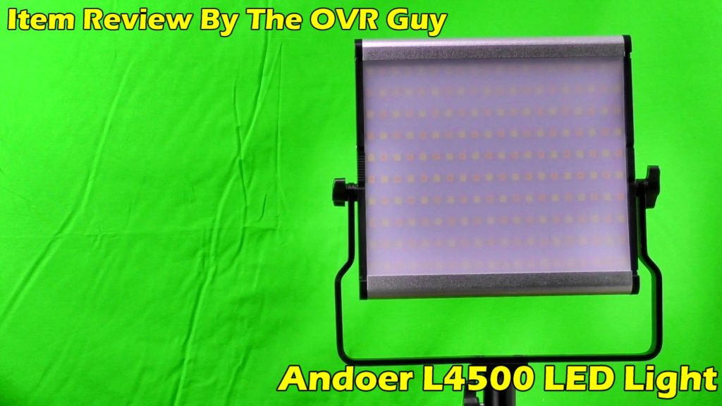 Andoer L4500 LED Light Review 013