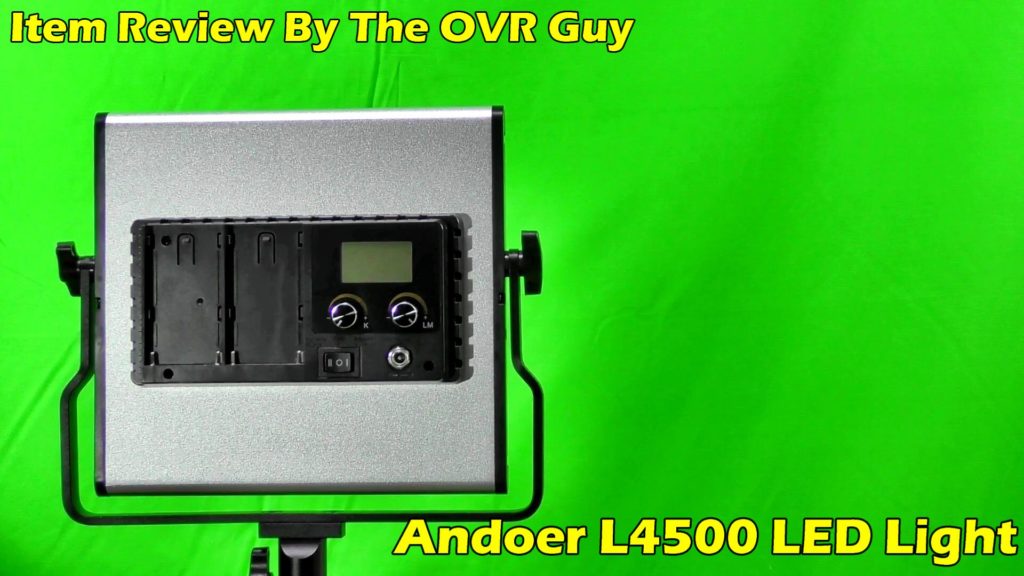 Andoer L4500 LED Light Review 016