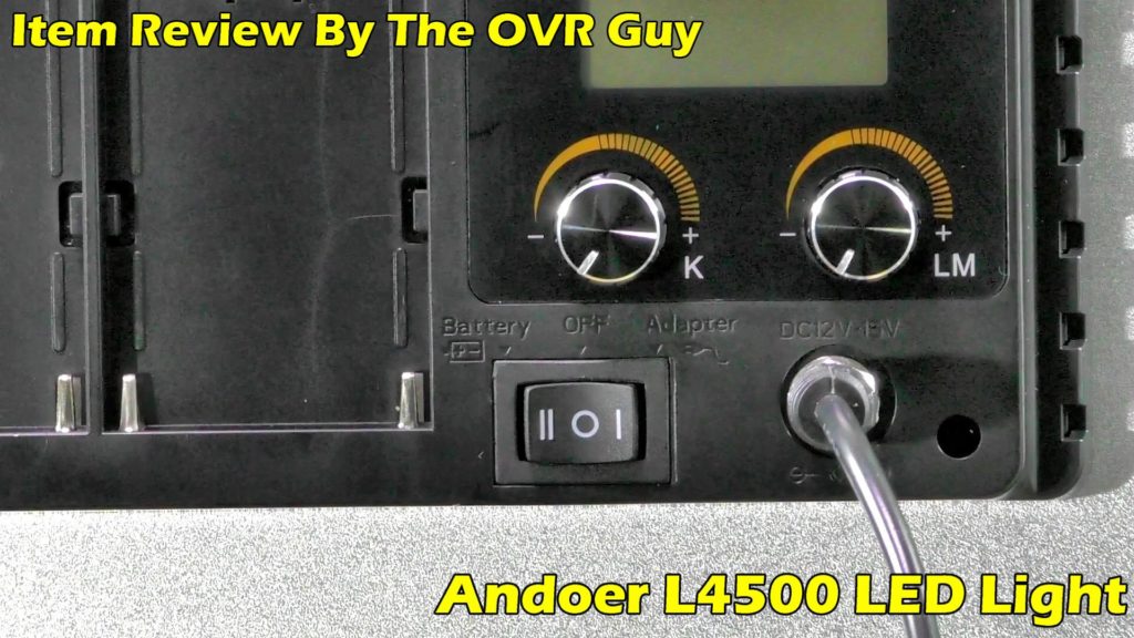 Andoer L4500 LED Light Review 020