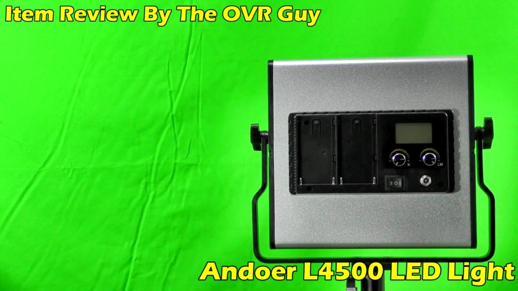 Andoer L4500 LED Light Review 021