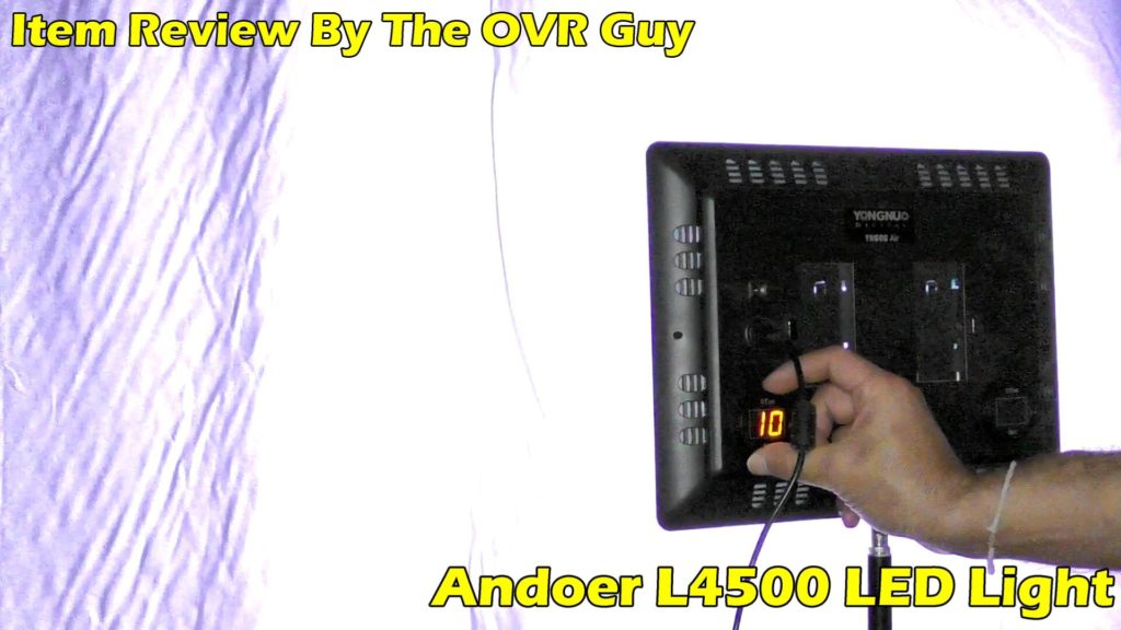 Andoer L4500 LED Light Review 025