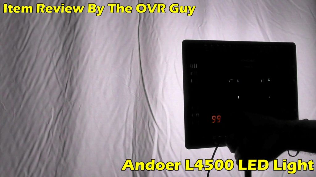 Andoer L4500 LED Light Review 026