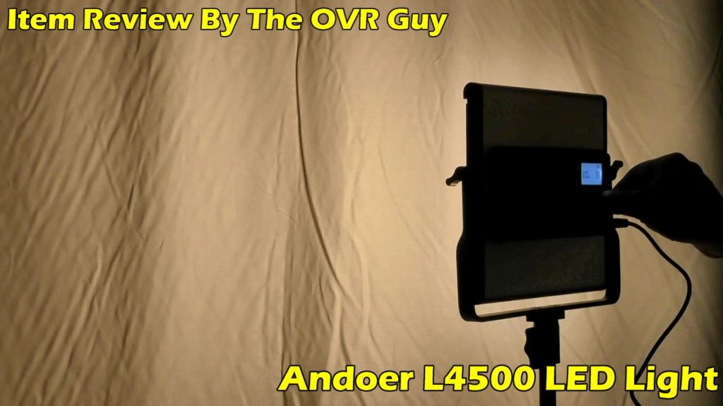 Andoer L4500 LED Light Review 027
