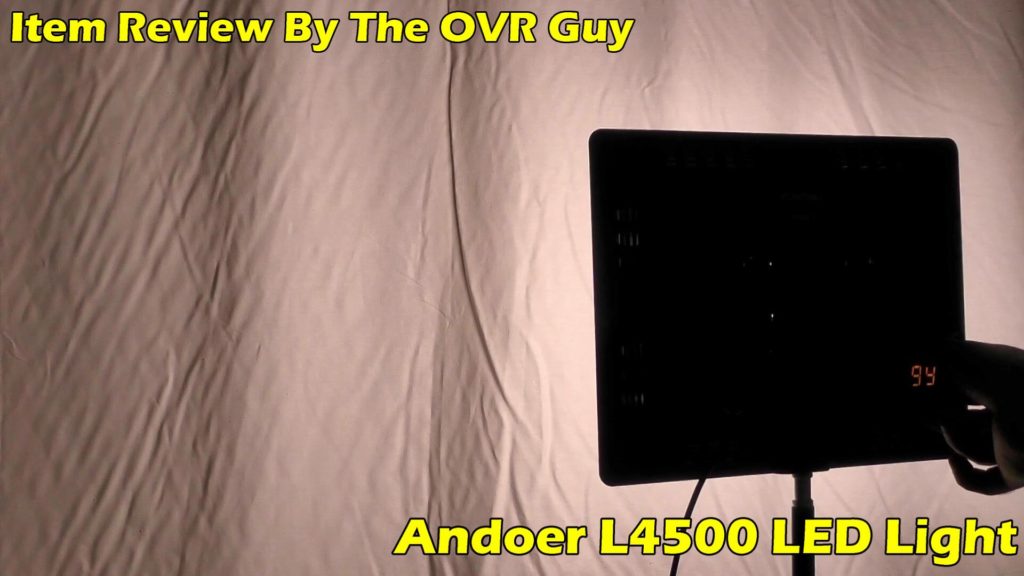 Andoer L4500 LED Light Review 028
