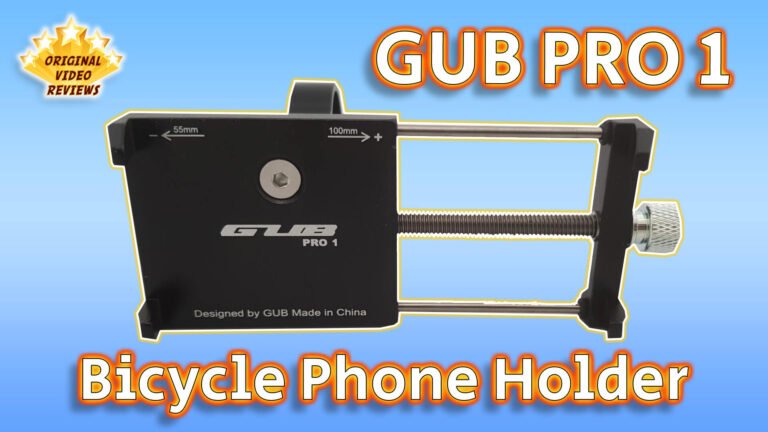 GUB PRO 1 Bicycle Phone Holder | Review