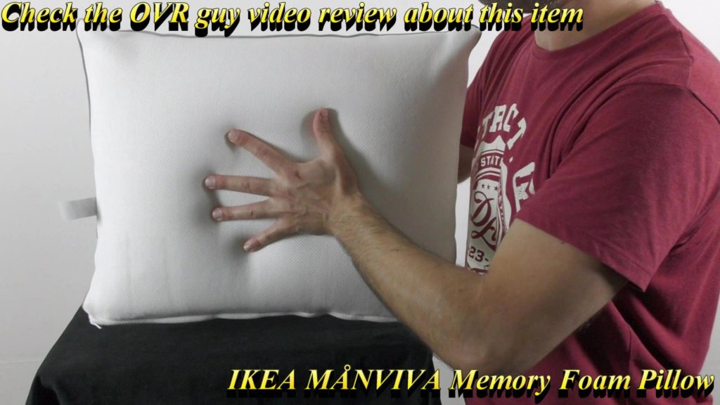 IKEA MÅNVIVA Memory Foam Pillow (Review) - Original Video Reviews