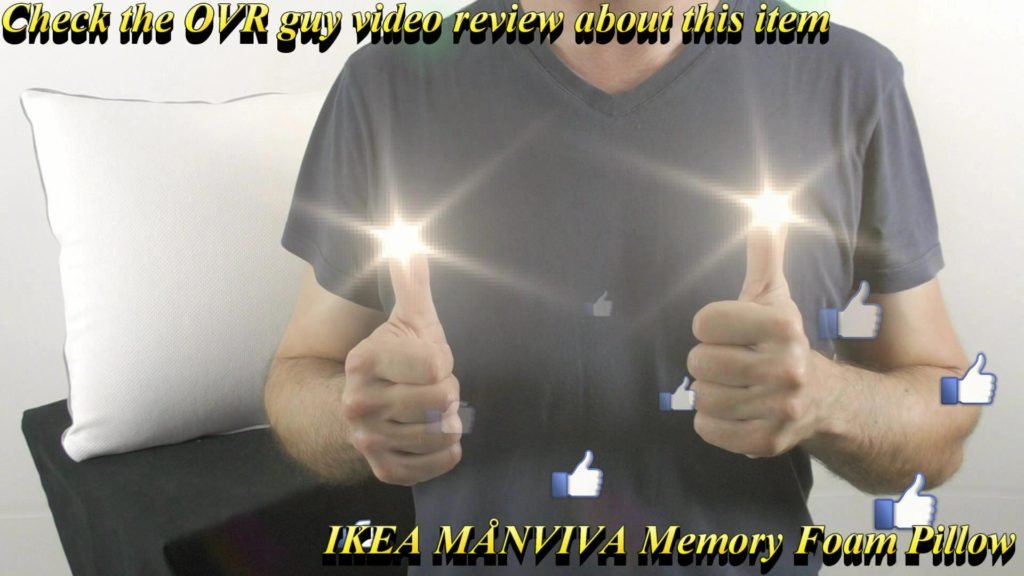 IKEA MÅNVIVA Memory Foam Pillow 014A