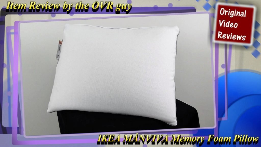 IKEA MÅNVIVA Memory Foam Pillow Review (Thumbnail)