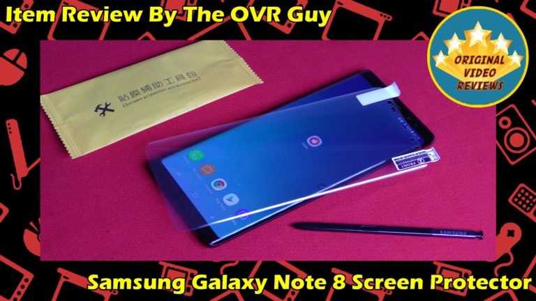 Samsung Galaxy Note 8 Screen Protector (Review)
