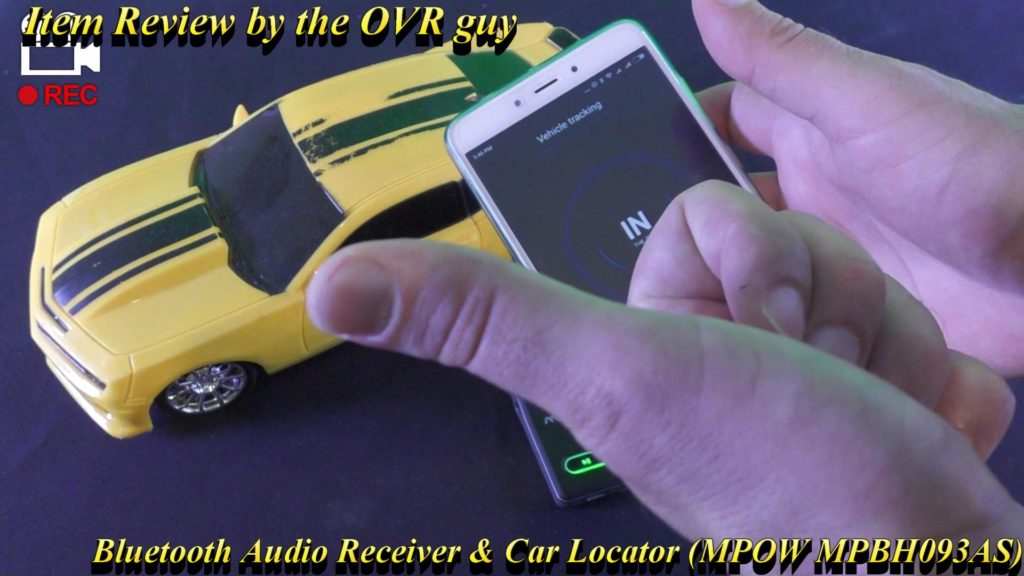 MPOW Bluetooth Audio Receiver & Car Locator 010